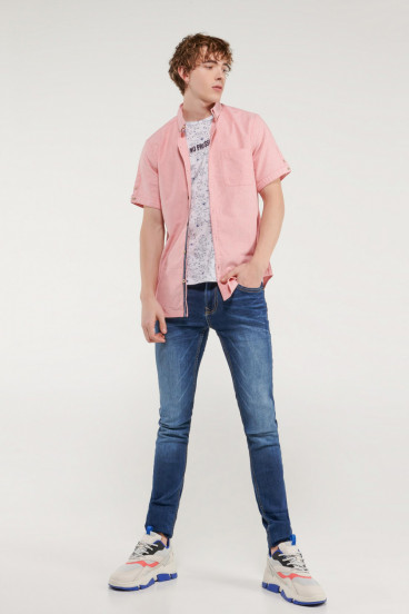 CAMISA UNICOLOR BUTTON DOWN