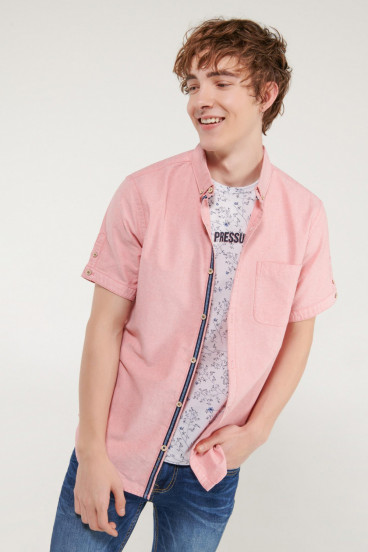 CAMISA UNICOLOR BUTTON DOWN