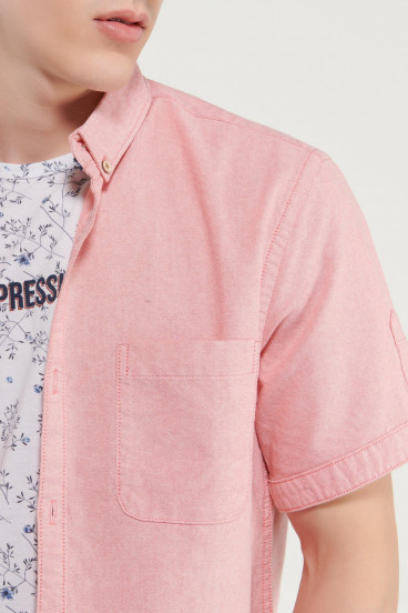 camisa-unicolor-button-down