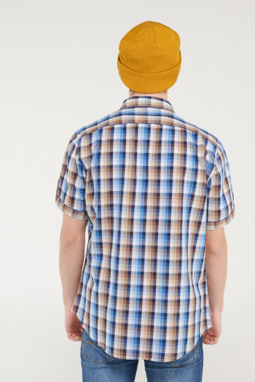 CAMISA CUADROS BUTTON DOWN