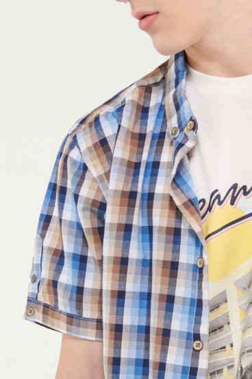camisa-cuadros-button-down