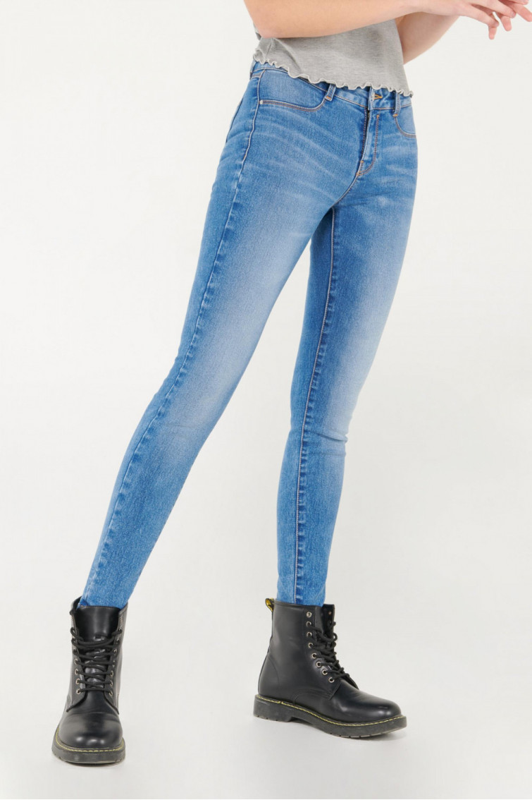 Jean Jegging tiro medio