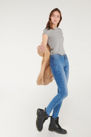 Jean Jegging tiro medio