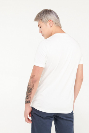 Camiseta manga corta con estampado frente