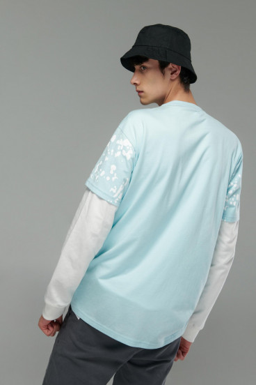 Camiseta manga corta estampada