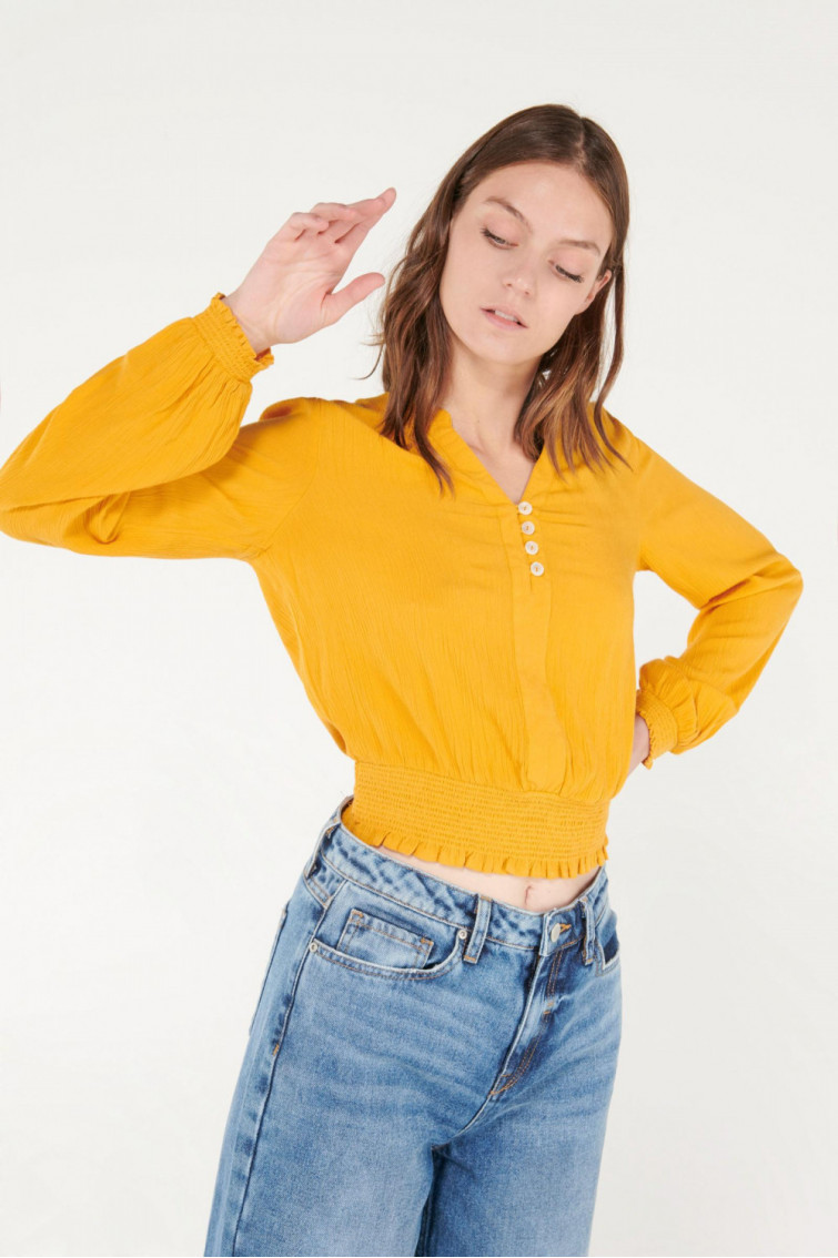 Blusa unicolor