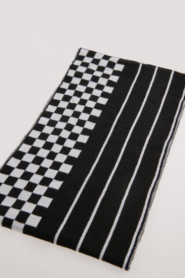 Bufanda combinacion de color