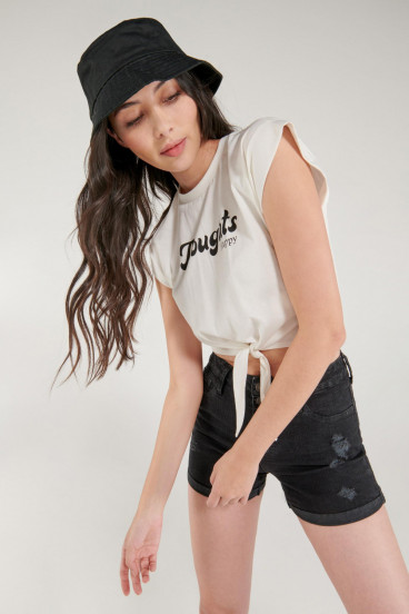 Camiseta nudo