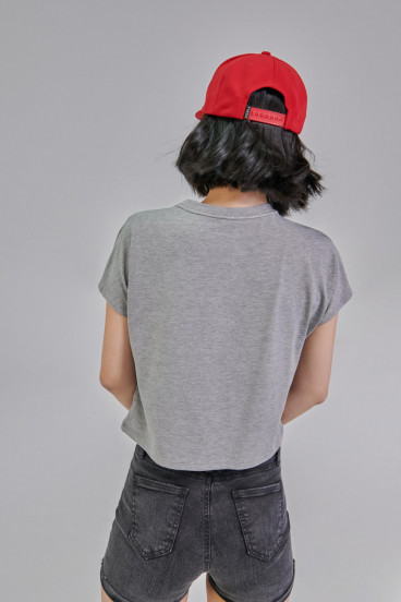 Camiseta estampada manga corta Minnie