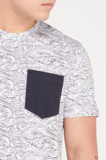 camiseta-manga-corta-estampada-con-bolsillo