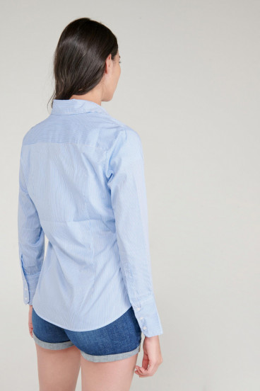 Blusa ajustada estampada