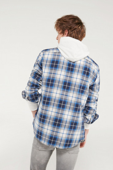 CAMISA CUADROS MANGA LARGA