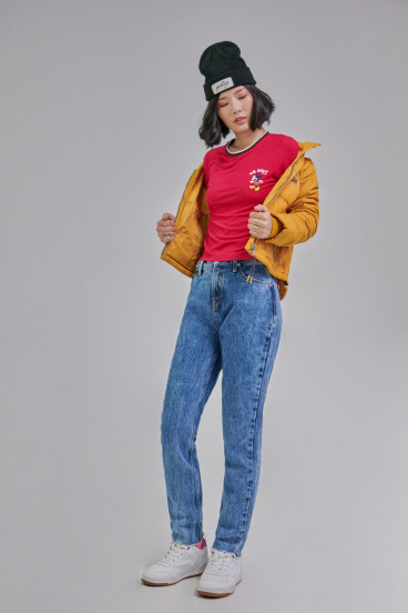 Camiseta estampada manga corta Minnie