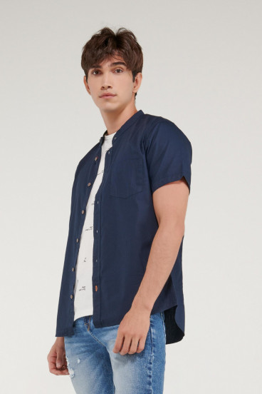 CAMISA UNICOLOR MANGA CORTA