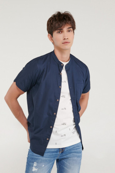 CAMISA UNICOLOR MANGA CORTA