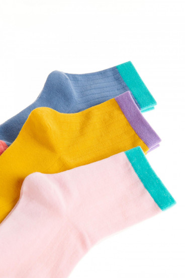 MEDIAS CORTAS UNICOLOR