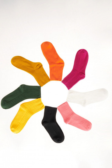 MEDIAS CORTAS UNICOLOR