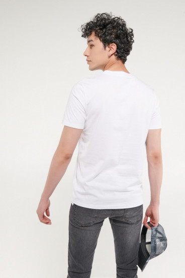 Camiseta estampada manga corta