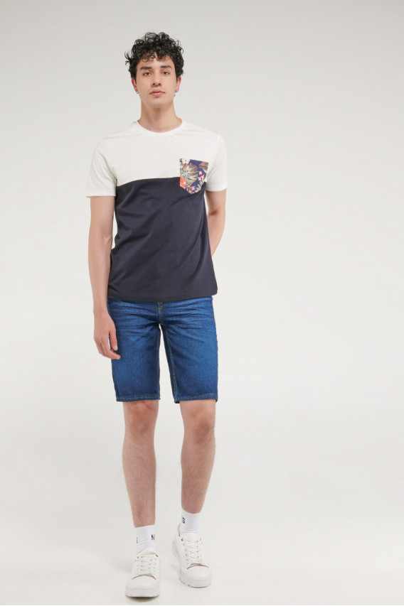 Bermuda denim slim