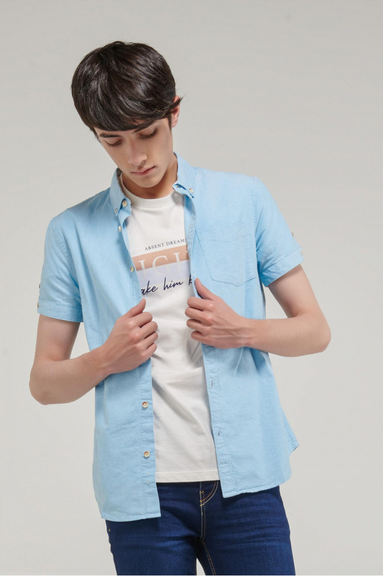 Camisa unicolor