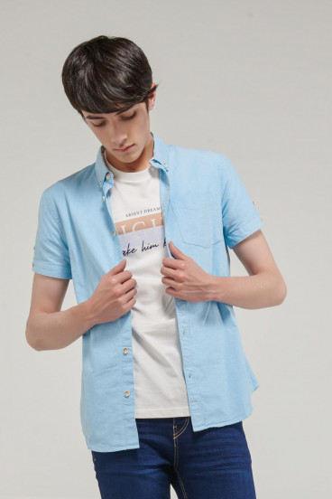 Camisa unicolor