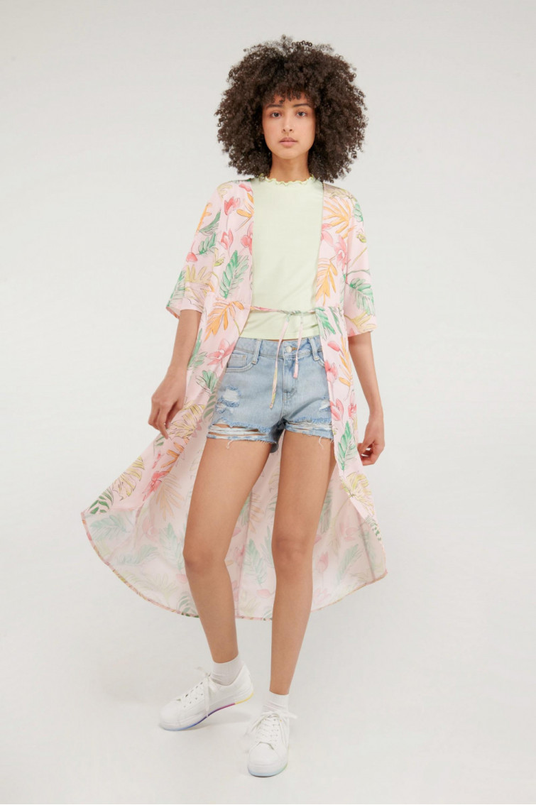 Kimono estampado
