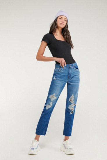 Camiseta cuello en V