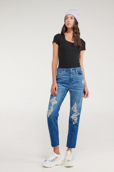 Camiseta cuello en V