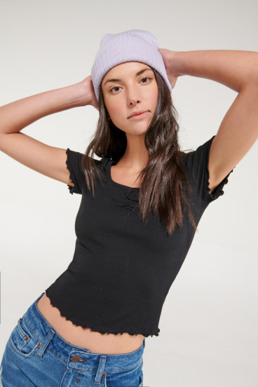 Camiseta cuello en V