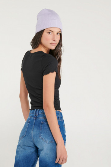 Camiseta cuello en V