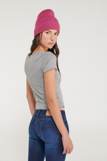 Camiseta cuello en V