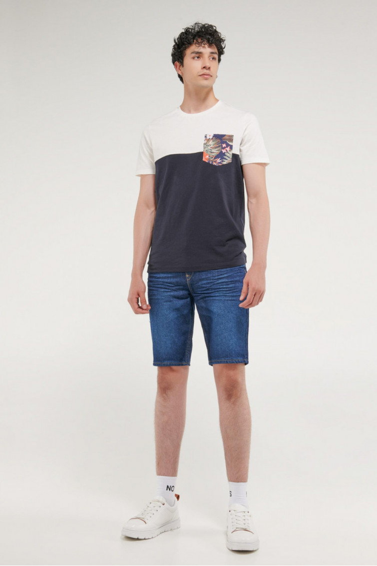 Bermuda denim slim