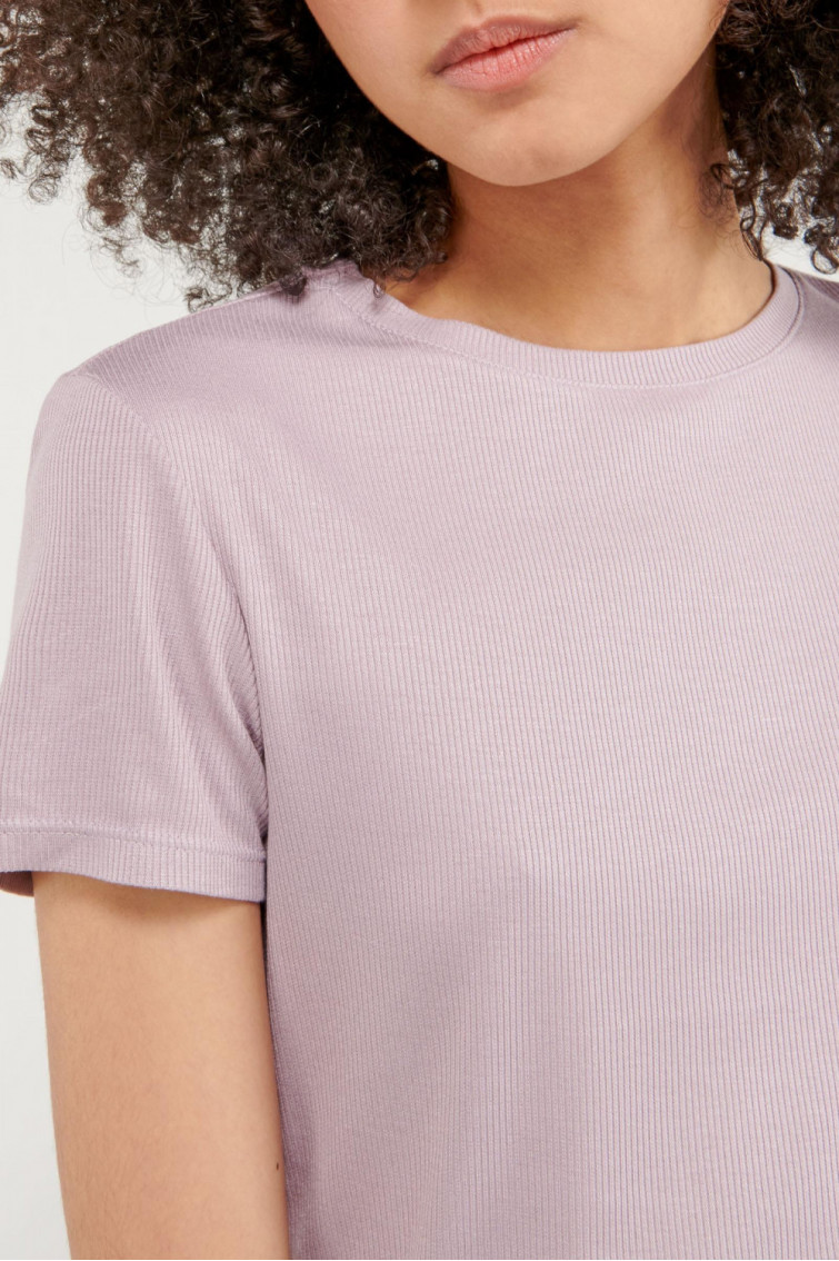 Camiseta básica, manga corta