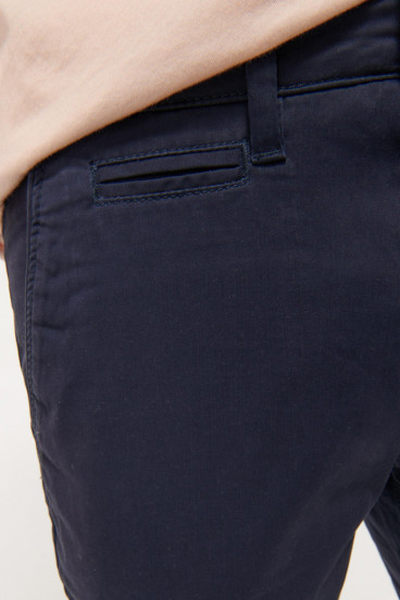 Pantalon super slim unicolor