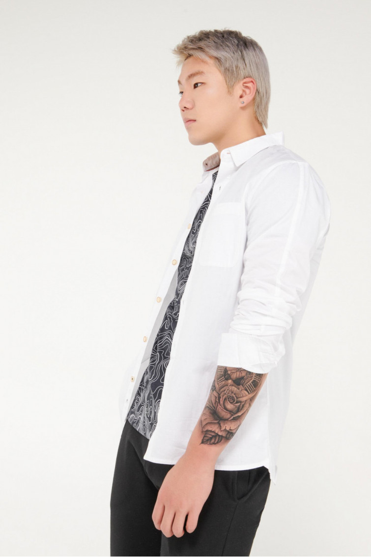 Camisa unicolor