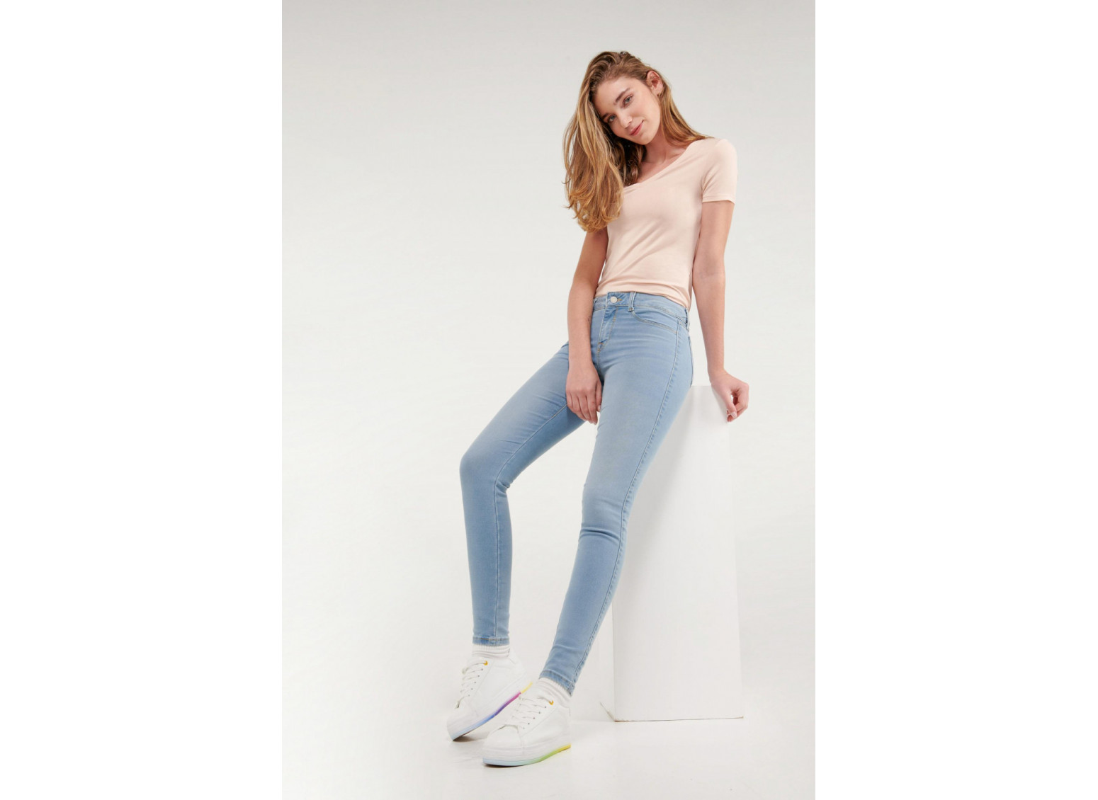 Jean Jegging tiro medio
