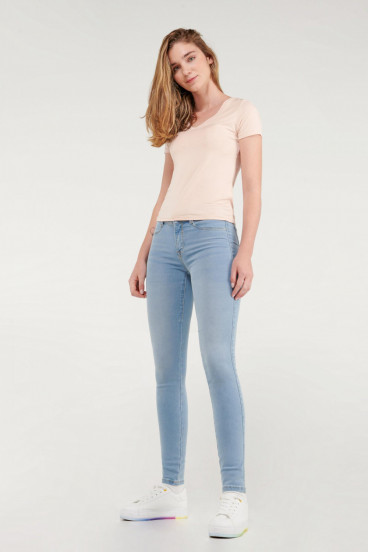 Jean Jegging tiro medio