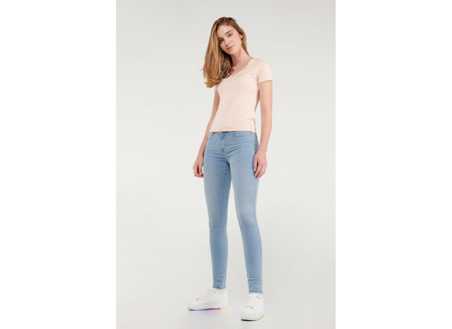 Jean Jegging tiro medio
