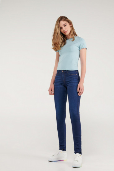 Jean Jegging tiro medio