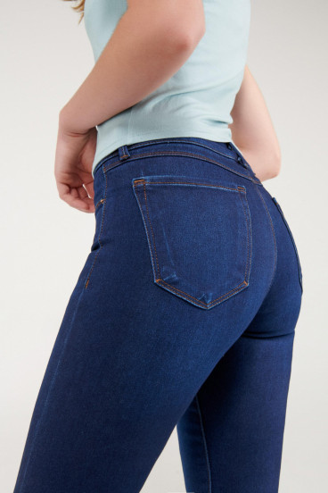 Jean Jegging tiro medio
