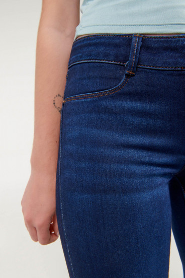 Jean Jegging tiro medio