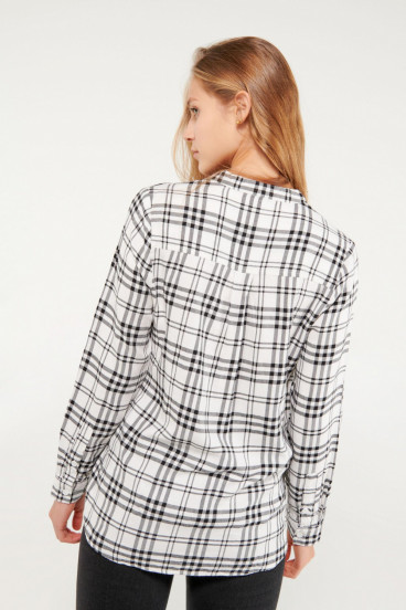 Blusa a cuadros