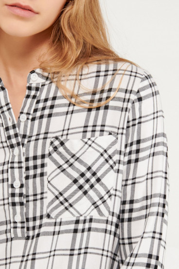 Blusa a cuadros