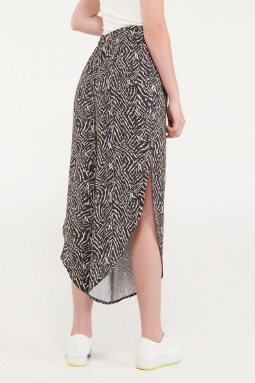 Pantalón culotte bota abierta