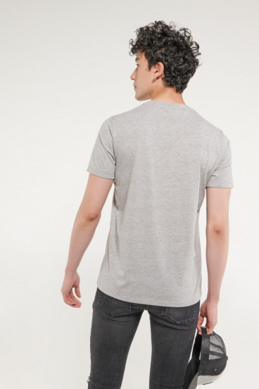 Camiseta manga corta estampada