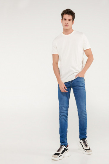 Camiseta unicolor manga corta