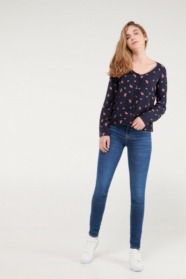Blusa estampada