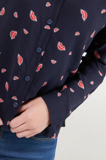 Blusa estampada