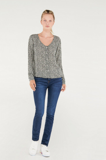 Blusa estampada