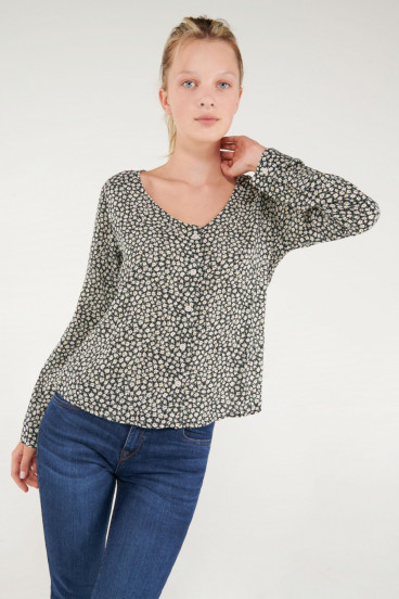 Blusa estampada
